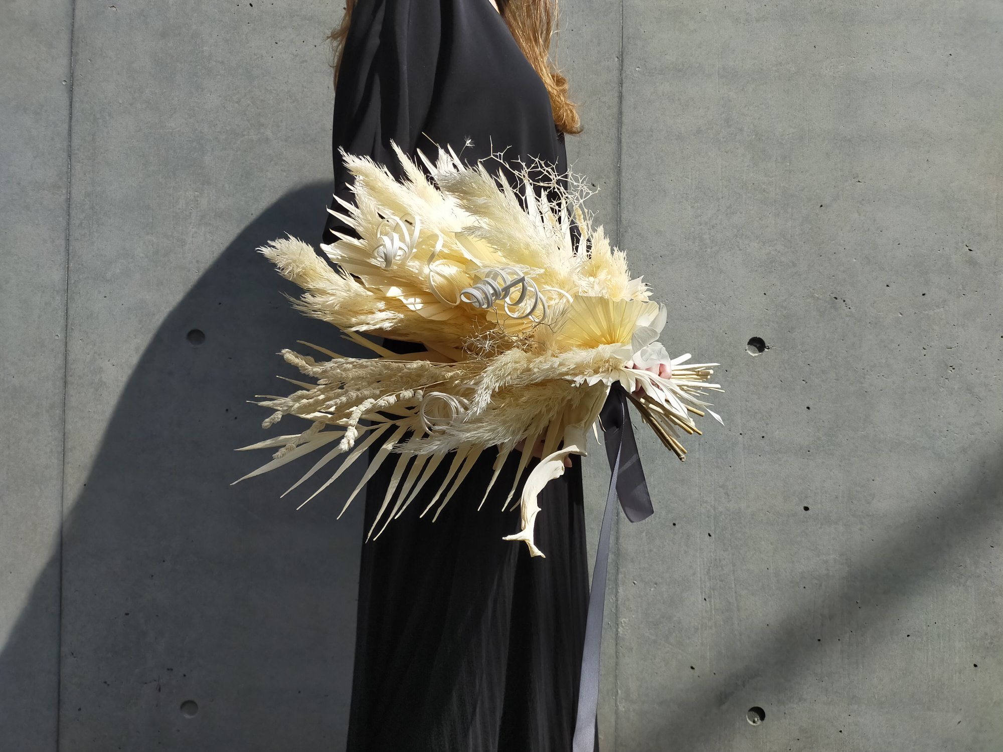 パンパスグラスのブーケ