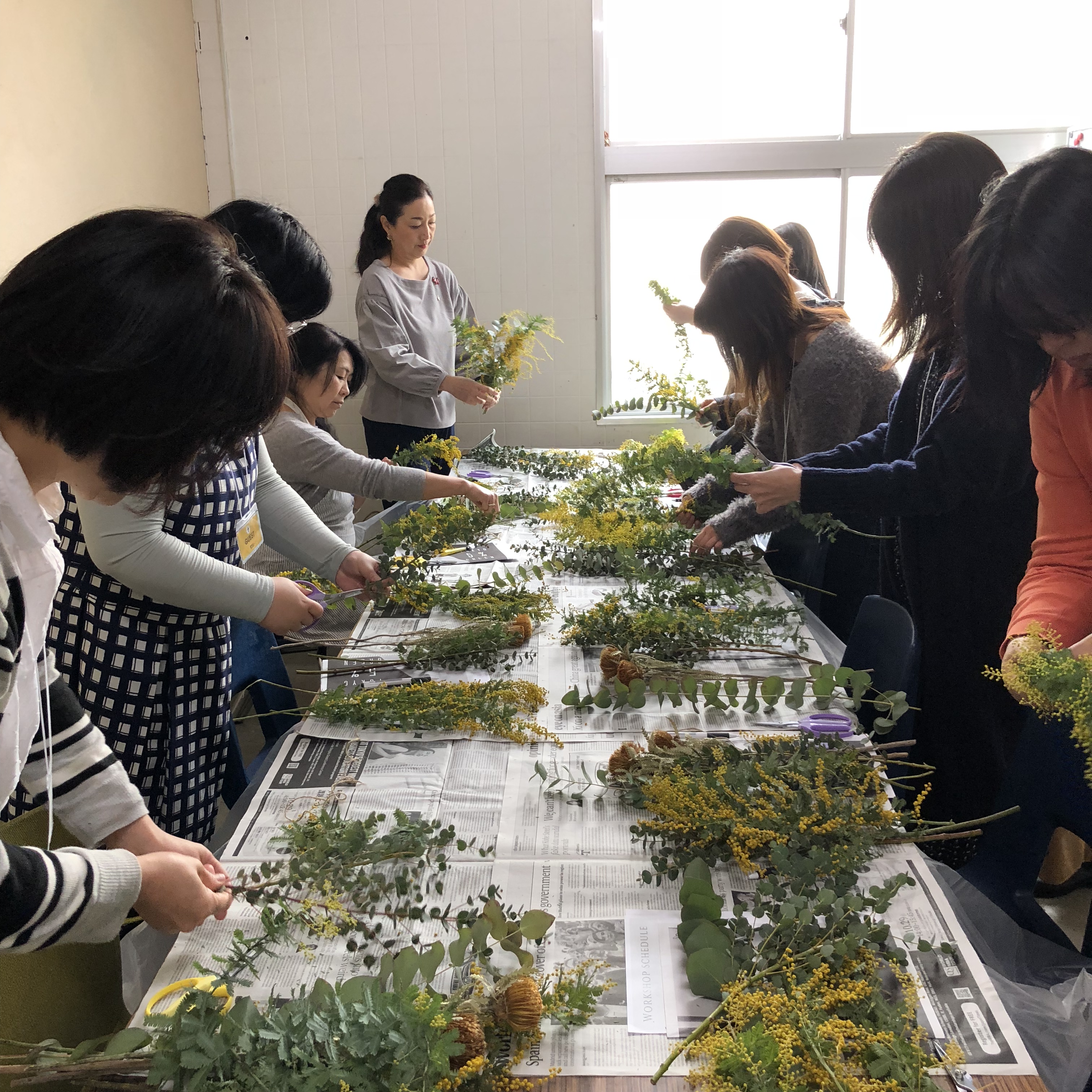 ワークショップの風景