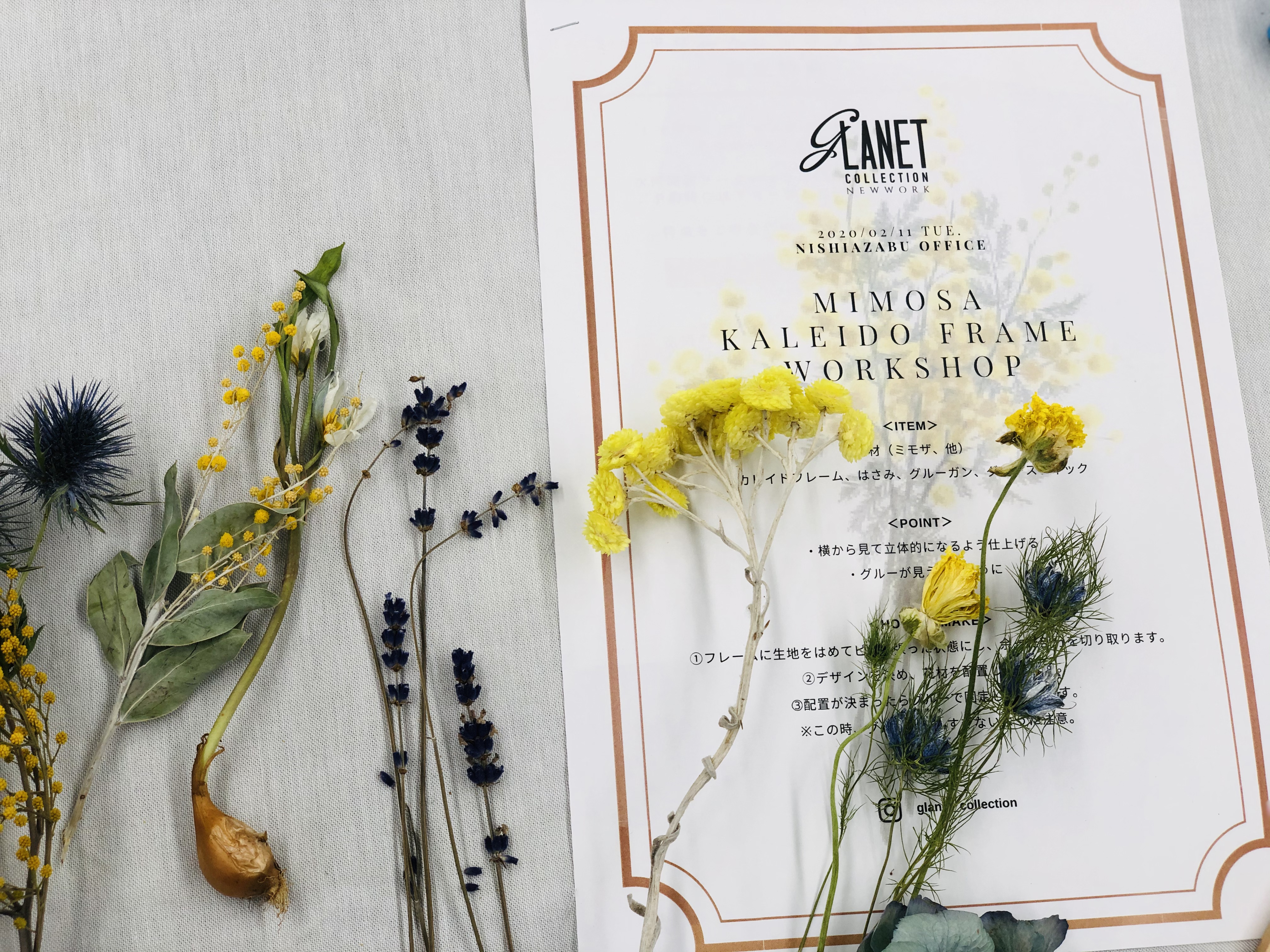 ミモザワークショップ