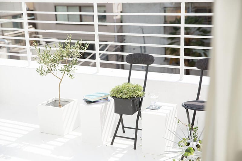 きれいになれた理由。ベランダで過ごす憧れのライフスタイル