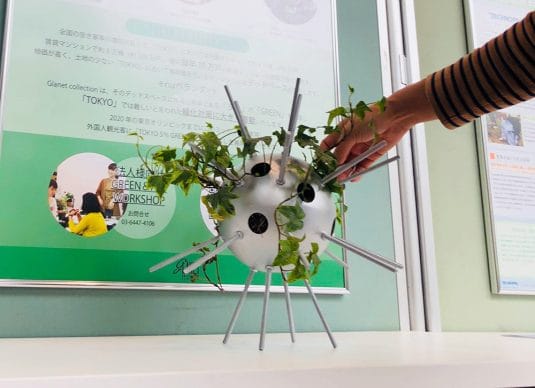 アートでもあり、植物でもあるインテリア！？異質な物の融合が新しい価値を生み出す