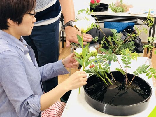 ワーママ meets いけばな。