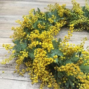 ミモザリース・ミモザスワッグワークショップ@2019/2/11 IID世田谷ものづくり学校、2/24カイト株式会社