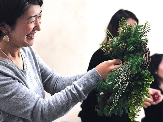 【Xmasリース ワークショップ】特別なクリスマスリース/2020
