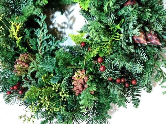 【Xmasリース ワークショップ】コニファーリース/2020
